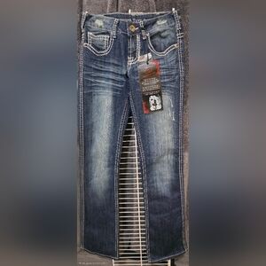 Cowgirl Tuff Women's Boot Cut Jeans - Blue